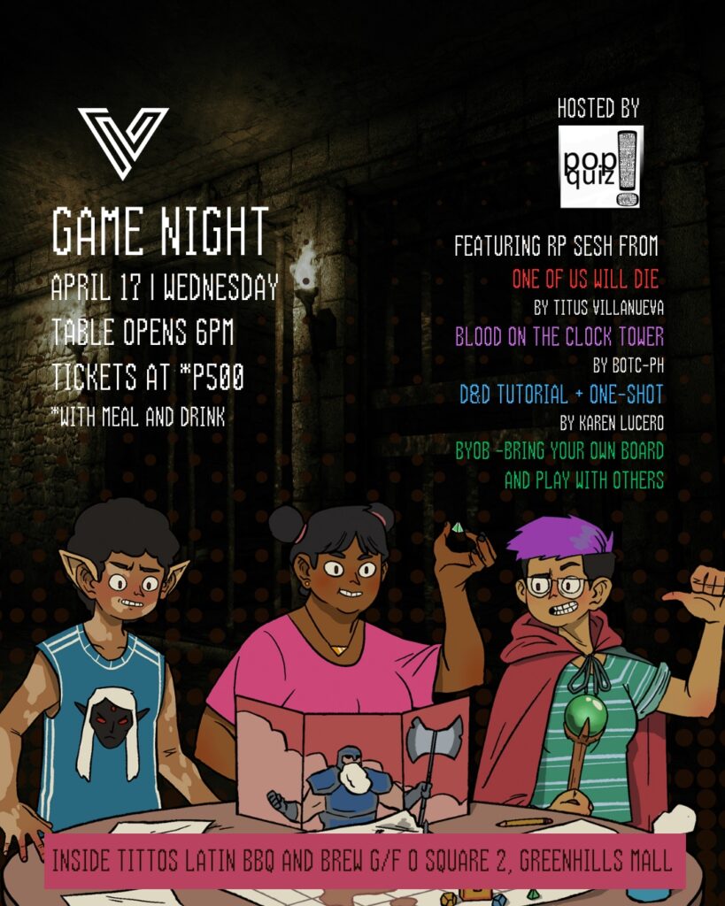 poster vault game night