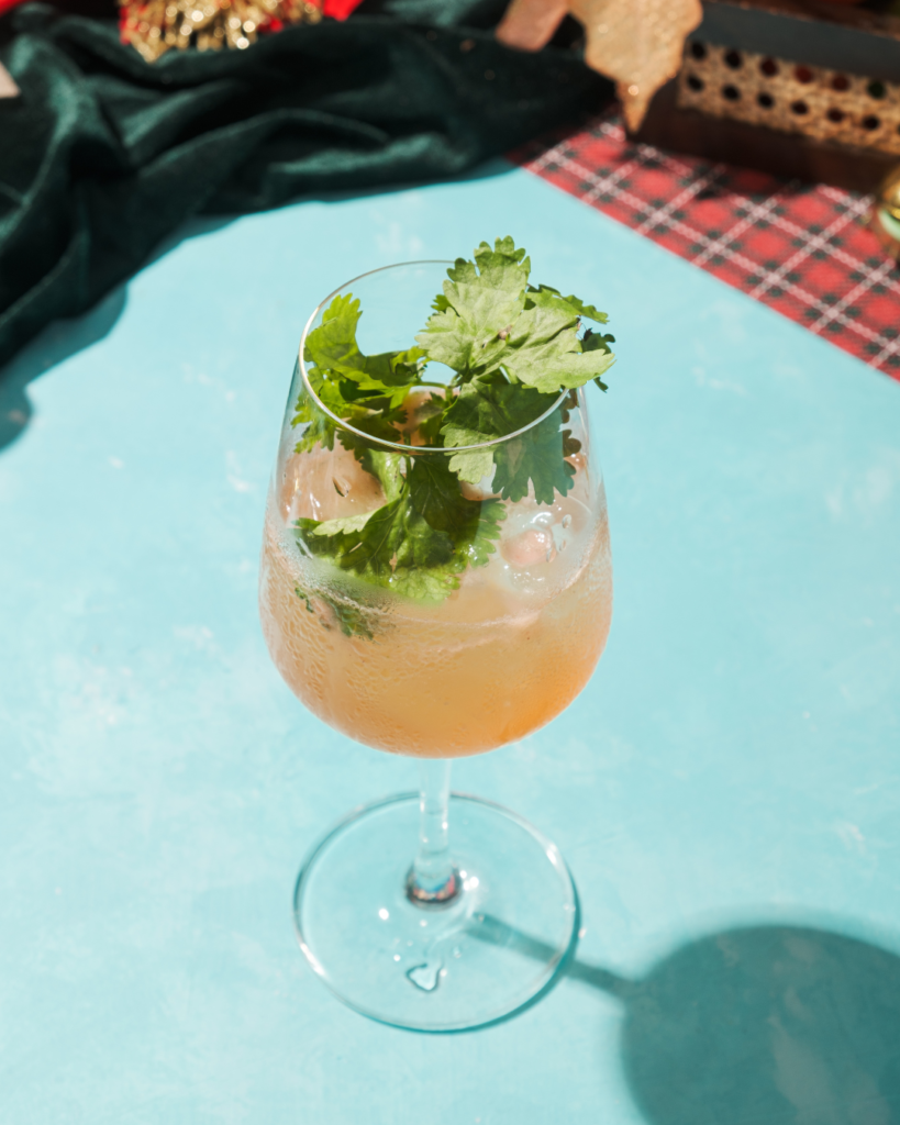 Tittos Latin BBQ and Brew Holiday Mocktails Strawberry Samba