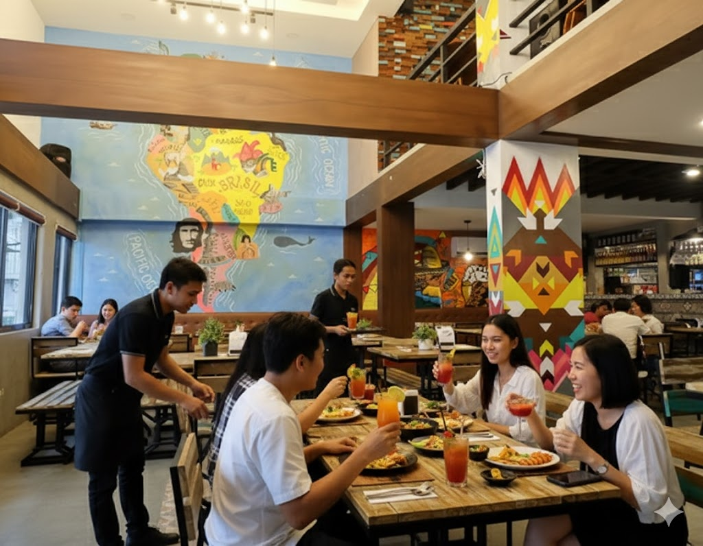 Tittos Latin BBQ and Brew Tacos Inside
