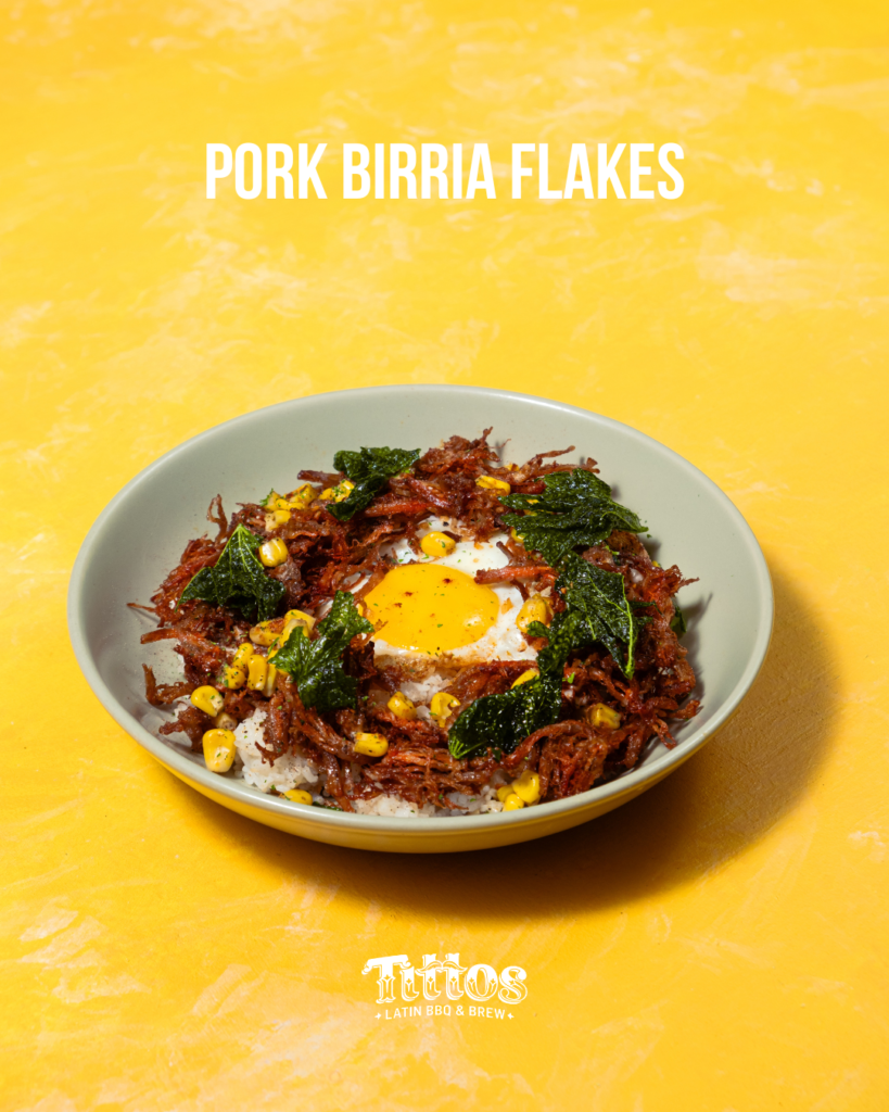 Pork Birria Flakes Tittos Summer Specials 2026