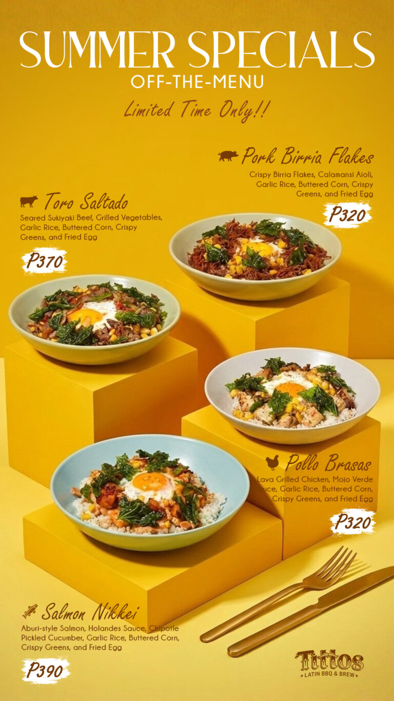 Summer Specials 2026