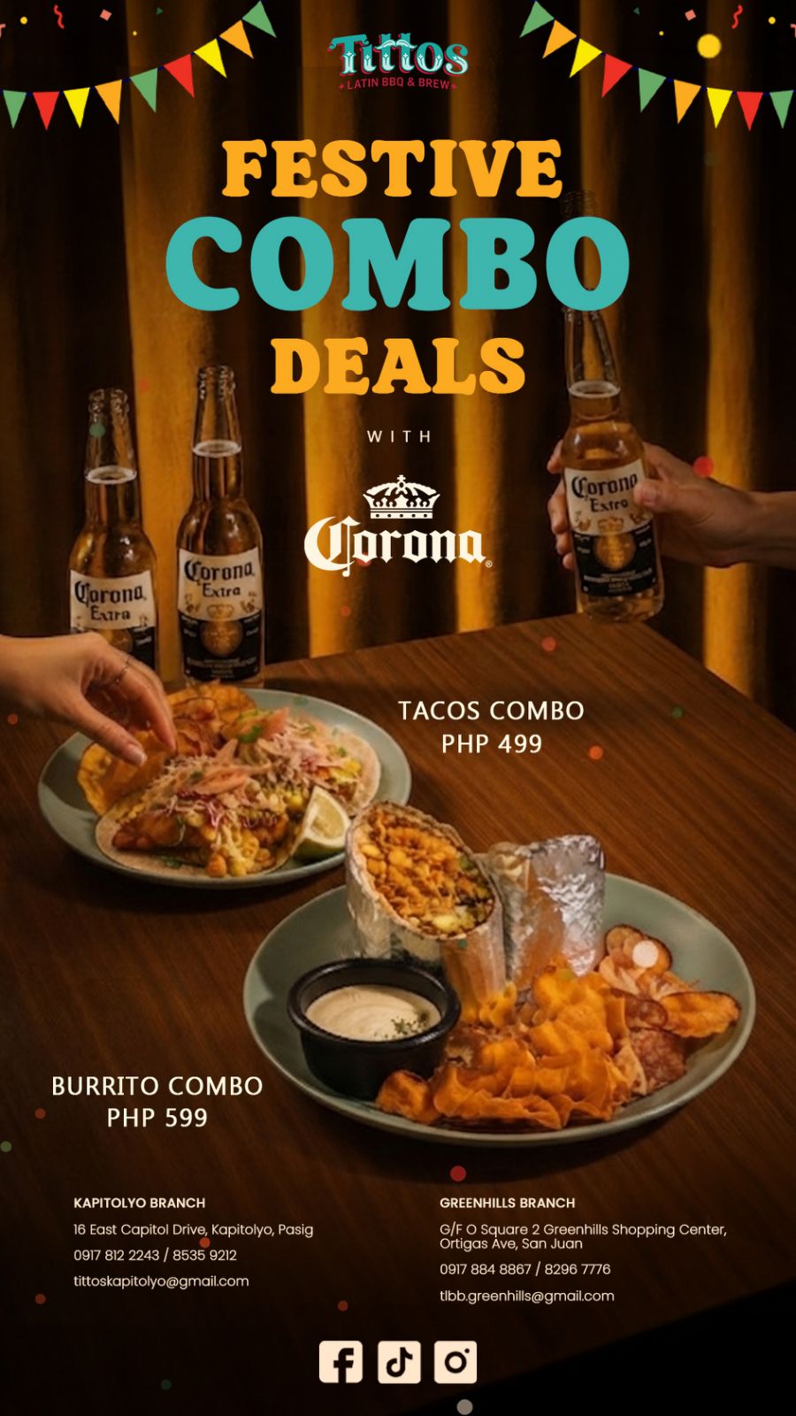 Combo Meal Stories with Corrona