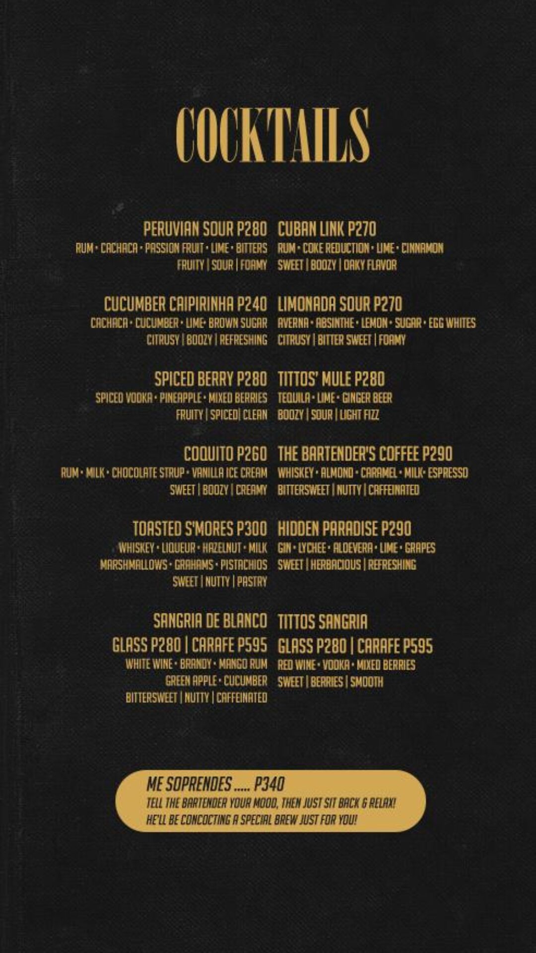 Menu-Rm16 - Tittos Latin BBQ & Brew